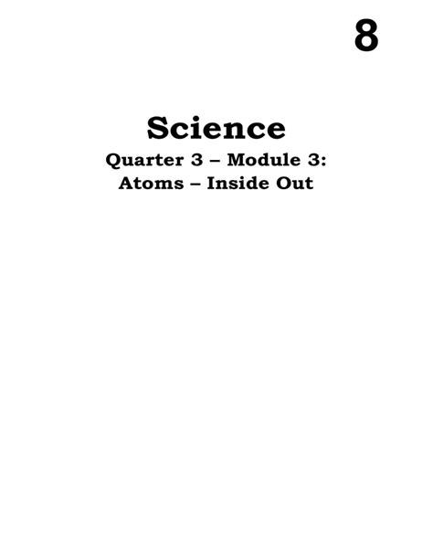 SCIENCE8 Q3 SLM3