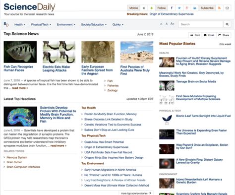 ScienceDaily: Your source for the latest research news - balustradellc