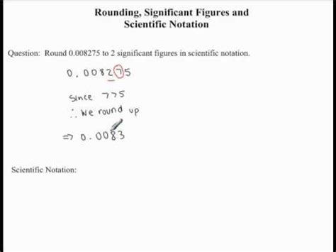 Scientific notation, significant figures and rounding - wintechmobiles.com