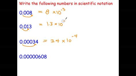 Scientific notation represents very large and small numbers in an ... - wintechmobiles.com