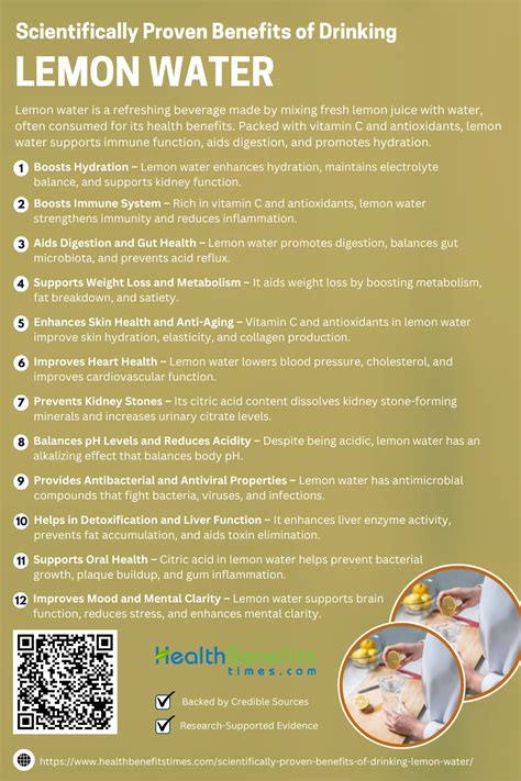 Scientifically Proven Benefits of Drinking Lemon Water - balustradellc