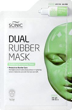 SCINIC Soothing Wrapping Dual Rubber Maske.