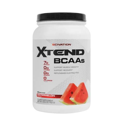 Scivation Xtend BCAAs 90 Servings Watermelon EXP Apr 2027 - balustradellc