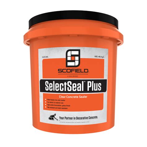 SCOFIELD Selectseal Clear Concrete Sealer - brockwhite.com