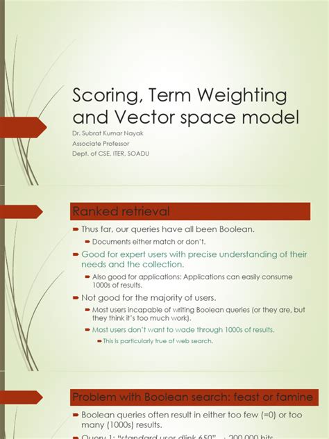 Scoring, term weighting and the vector space model - coolestguyplanet.net