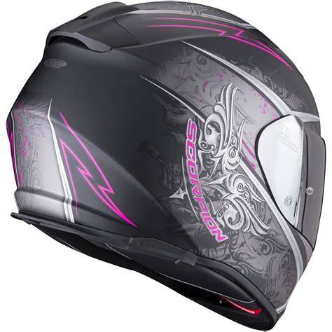 Scorpion EXO-491 Run Full Face Helmet - Black/White/Purple Man • Price » - raincitystudios.com