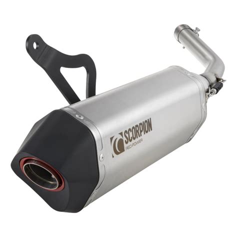 Scorpion Red Power Mufflers - balustradellc