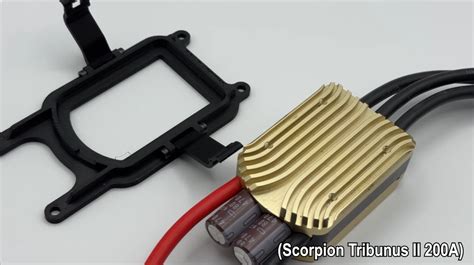 Scorpion Tribunus II 200A Lightweight ESC Mount with … - balustradellc
