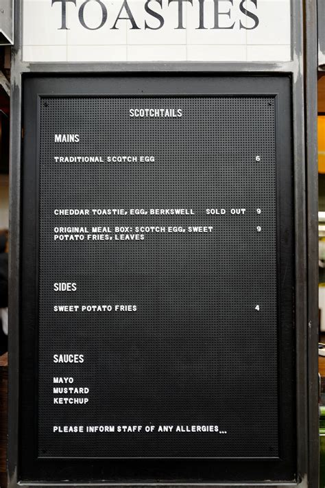 SCOTCHTAILS, London - Southwark - Menu, Prices ... - Tripadvisor