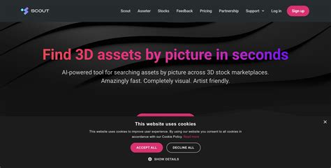 Scout by Asseter.AI - Find 3D models by picture in … - muktibox.com
