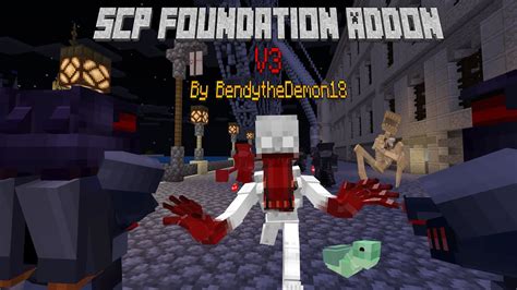 SCP foundation Addon teaser trailer 4 minecraft [MCPE] BE