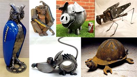 Scrap Metal Animal Sculpture Ideas | Scrap Metal Art - muktibox.com