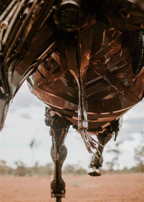 Scrap metal artist based in Mount Isa, Queensland. - raincitystudios.com