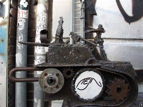 Scrap Metal Sculptures Christiania Copenhagen - Recycled ... - raincitystudios.com