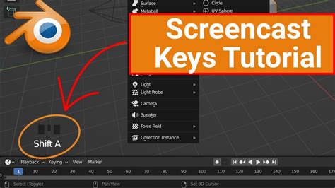 Screencast Keys - Blender addons - muktibox.com