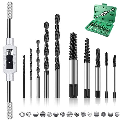 Screw Extractor Set, 11Pcs Stripped Screw Removal Tool Easy Out … - balustradellc