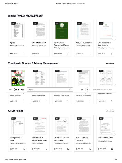 Scribd: Home to the world’s documents. - balustradellc