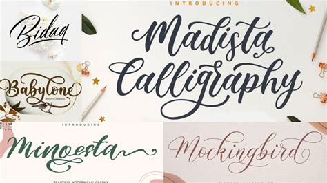 Script > Calligraphy fonts - muktibox.com