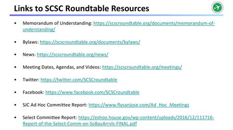 SCSC Related Links