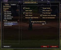 SCT - Damage : Plug-Ins & Patches : World of Warcraft AddOns