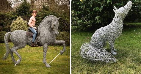 Sculptor Uses Industrial Metal Wires To Create Amazing Animal ... - muktibox.com