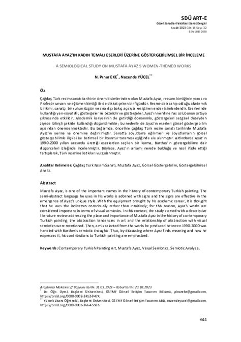 SDÜ ART-E ResearchGate.