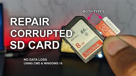 SD Card Repair How to Fix a Corrupted Card