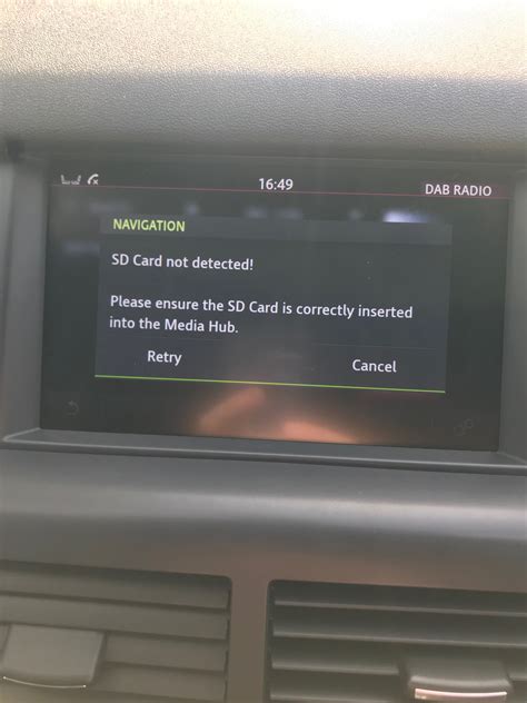 SD Card not detected Discovery Sport Forum