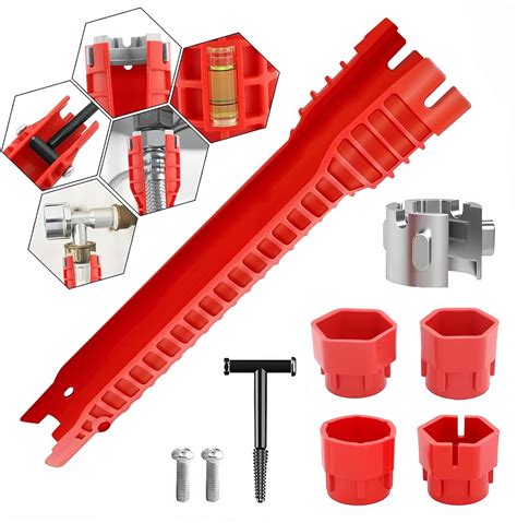 sdhkgrrt 3Pcs Faucet Wrench, Multifunctional Sink Wrench Tool for ... - balustradellc