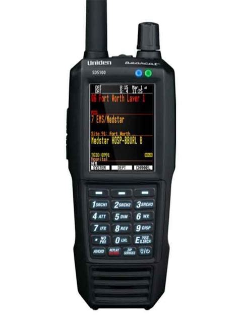 SDS100 Police Scanner Uniden Digital Handheld Scanner