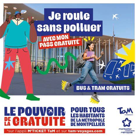 Se déplacer gratuitement : le Pass Gratuité - Montpellier.fr - balustradellc