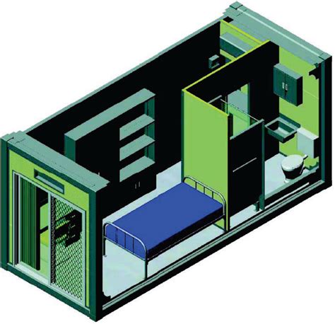 SEA BOX Containerized Housing Unit - One Man