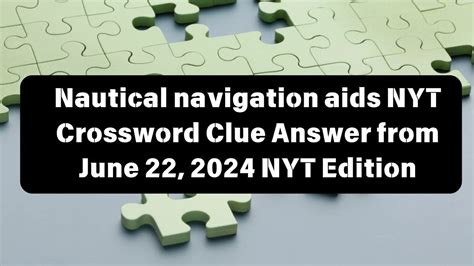 SEA SALVAGE AID - All crossword clues, answers & synonyms