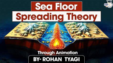 Seafloor Spreading Animation - Earthguide Online Classroom - raincitystudios.com