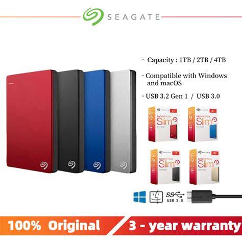Seagate Hard Drives Backup Plus SlimUSB3.0 HDD 2.5" Portable … - raincitystudios.com