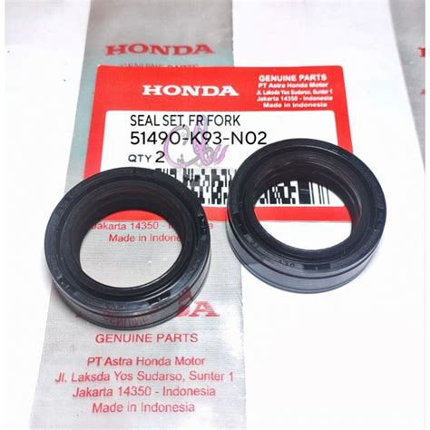 Seal Shock Depan Honda Beat Bocor - balustradellc