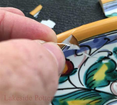 Seamless Repair of Chipped Pottery, Ceramic or China - balustradellc