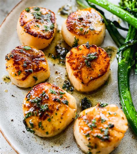 Seared Scallops Recipe | Alton Brown | Food Network - balustradellc