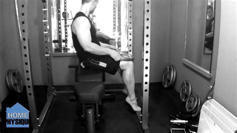 Seated Calf Raise (Without Machine) Video Tutorial - balustradellc