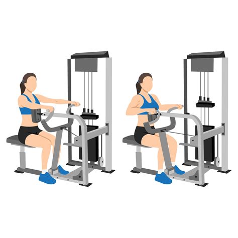 Seated Row Machine - Reps Indonesia - Fitness - balustradellc