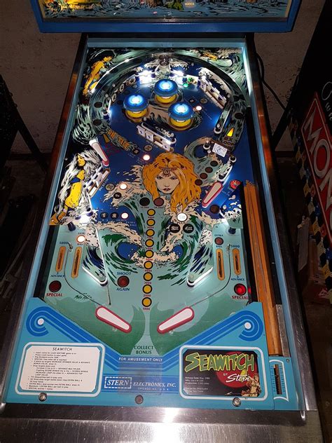 SEAWITCH pinball machine owners list