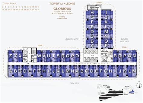 Sebuah gedung apartemen besar dengan toko-toko di lantai dasar. - balustradellc