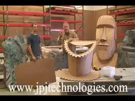 Secrets to easter Island statue construction, using cardboard - balustradellc