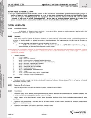 SECTION 081216 - INTERIOR ALUMINUM DOORS AND FRAMES - balustradellc