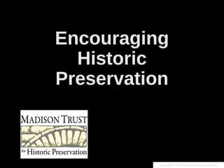 Section 7. Encouraging Historic Preservation - Community Tool Box - muktibox.com