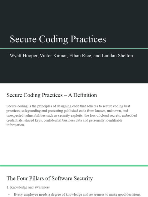 Secure coding - coolestguyplanet.net