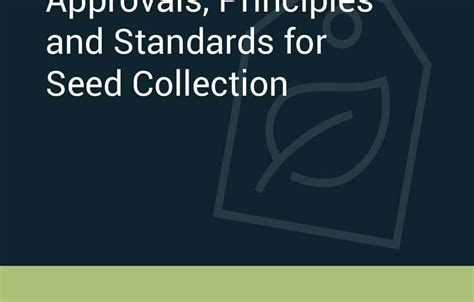 Seed collection standards and protocol - raincitystudios.com