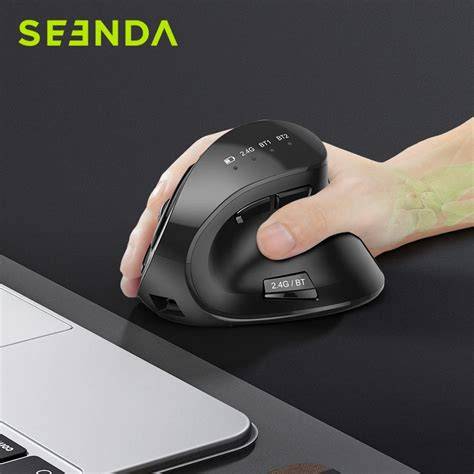 Seenda Wireless Vertical Mouse MB W5 New BNOB - raincitystudios.com