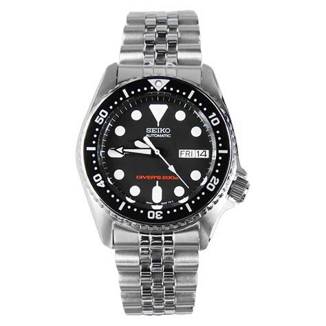 Seiko SKX013K2 Automatic Divers 200M Black Dial - balustradellc