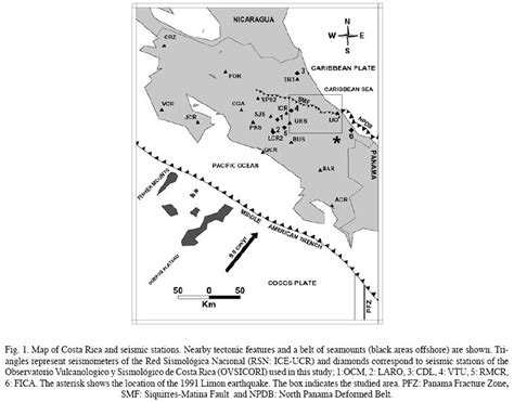 Seismicity of the Pejibaye-Matina, Costa Rica, region: a strike-slip ... - wintechmobiles.com